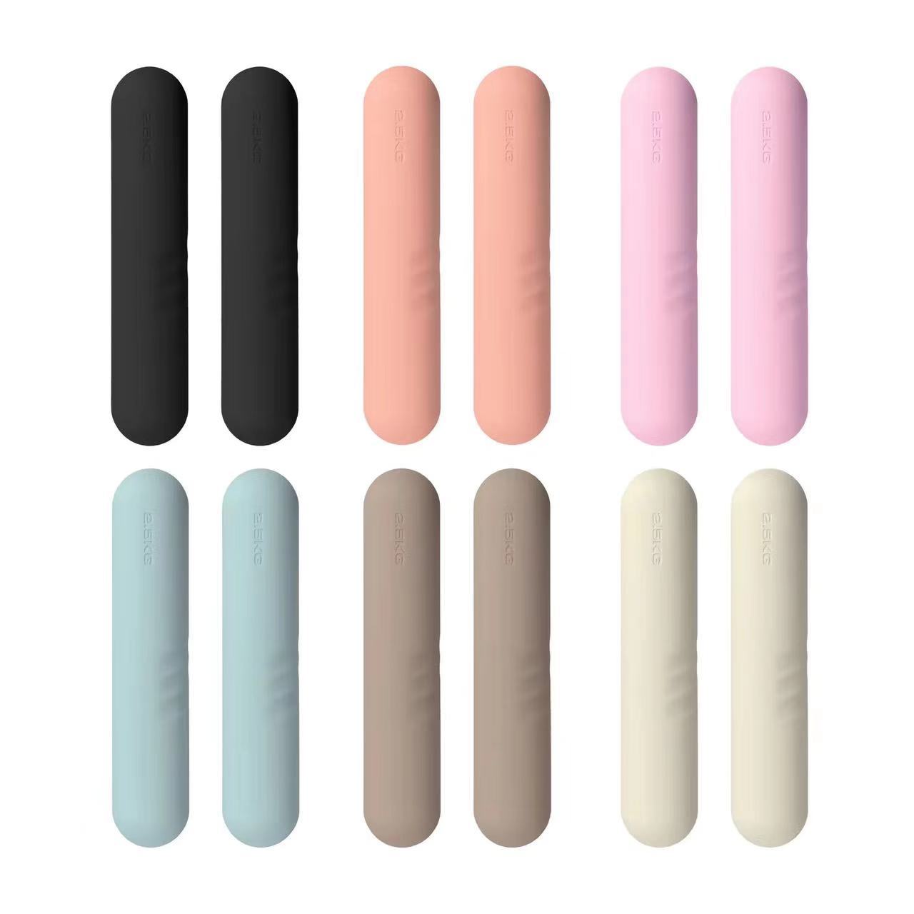 Factory Customized Logo Black Barbell Bar Beam Silicone Dumbbell Yoga Mat Home Gym Fitness Set Yoga Pilates Accessories
