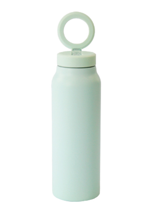 24OZ Custom Logo Beige Green Multi-colors Customized Insulated Vacuum Flask Water Bottle with Magnetic Ring 