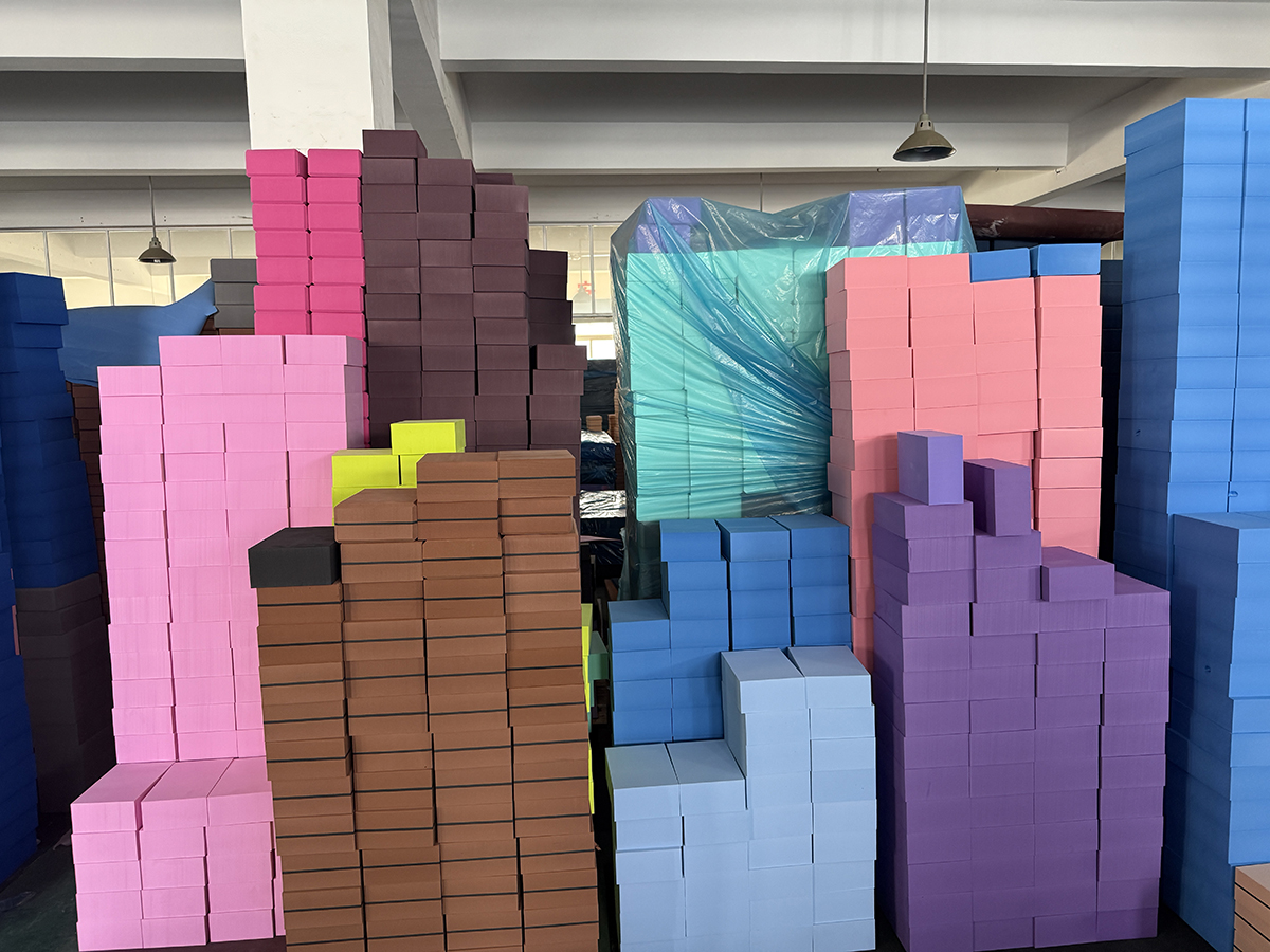 chocolate brown coffee yoga blocks