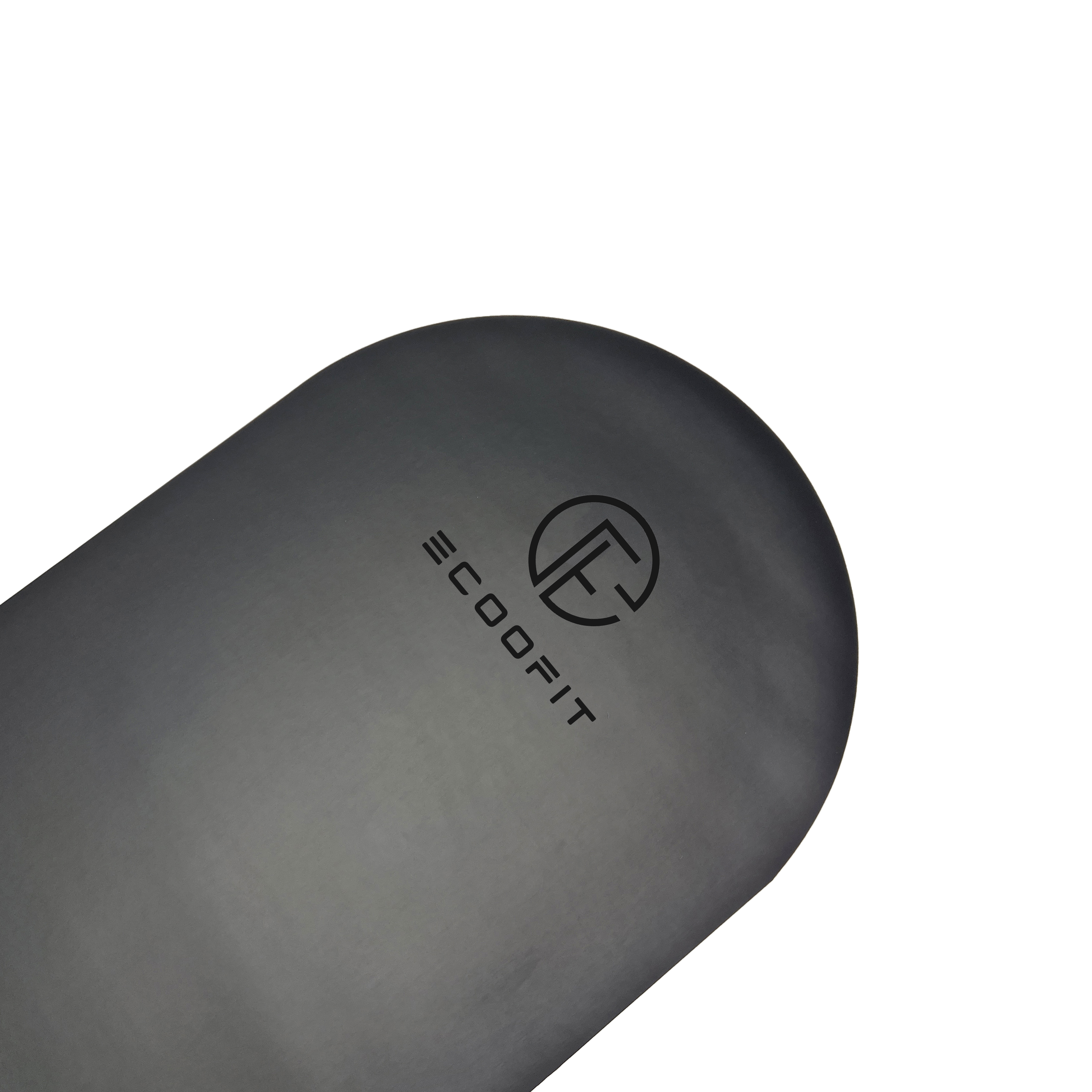 High End Multi Color Plain Solid Color PU Rubber Oval Shape Yoga Mat With Custom Logo