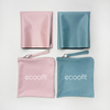 Plain Color Pink Grey Blue Pilates Reformer Mat With Matching Bag