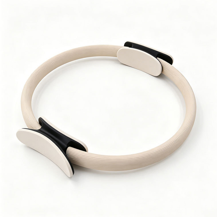 Beige Milk Tea Coconut Color Yoga Mat Pilates Ball Rings Resistance Booty Bands with Custom Logo Fitness Kits Accessories