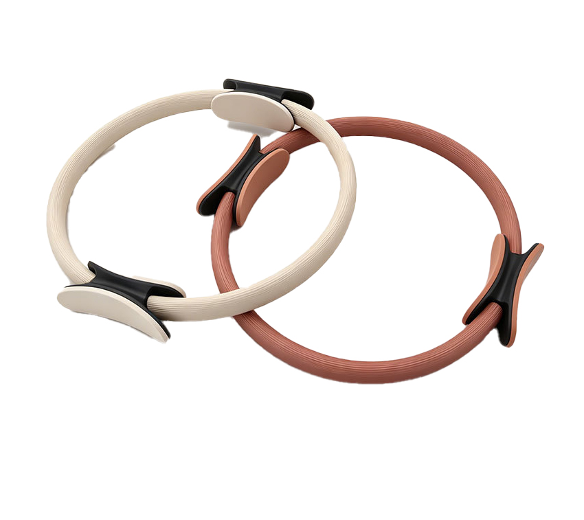 Chocolate Brown Yoga Mat Pilates Ball Rings Ankle Weight Bangles with Custom Logo Fitness Kits Accessories