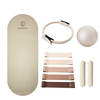 Beige Milk Tea Coconut Color Yoga Mat Pilates Ball Rings Resistance Booty Bands with Custom Logo Fitness Kits Accessories